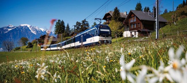Gran ruta de Suiza en tren