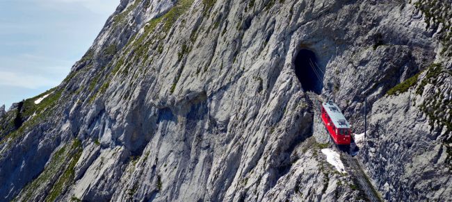 Tren de montaña al Pilatus