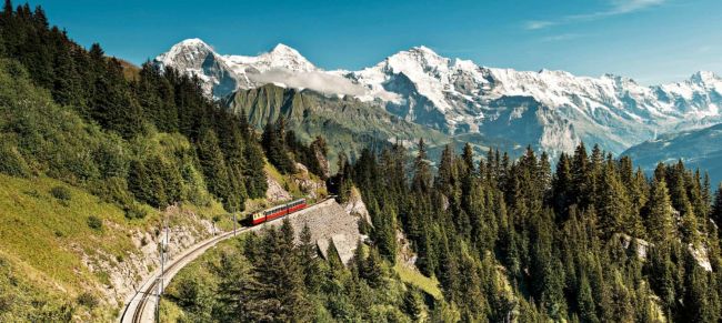 Tren de montaña a Schynige Platte