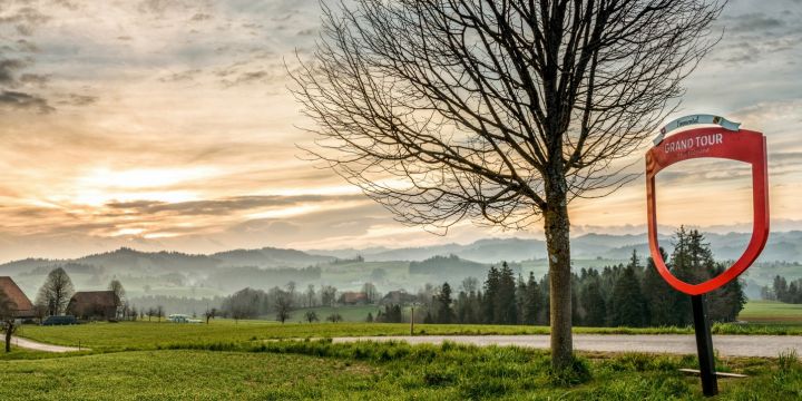 La Gran Ruta Suiza cerca de Zurich