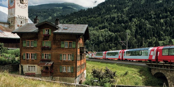 Zermatt en el Glacier Express