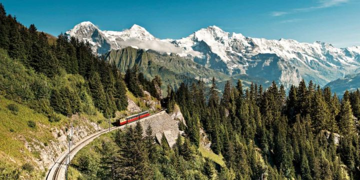 Tren de montaña a Schynige Platte